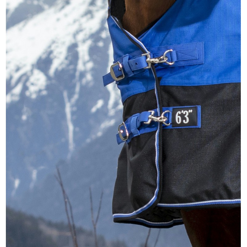 Couverture EQUITHÈME TYREX 1200D, 300g, "Aisance" High Neck