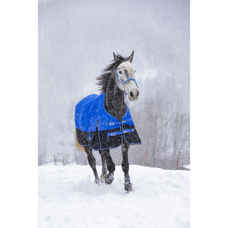 Couverture EQUITHÈME TYREX 1200D, 50g, "Aisance" High Neck
