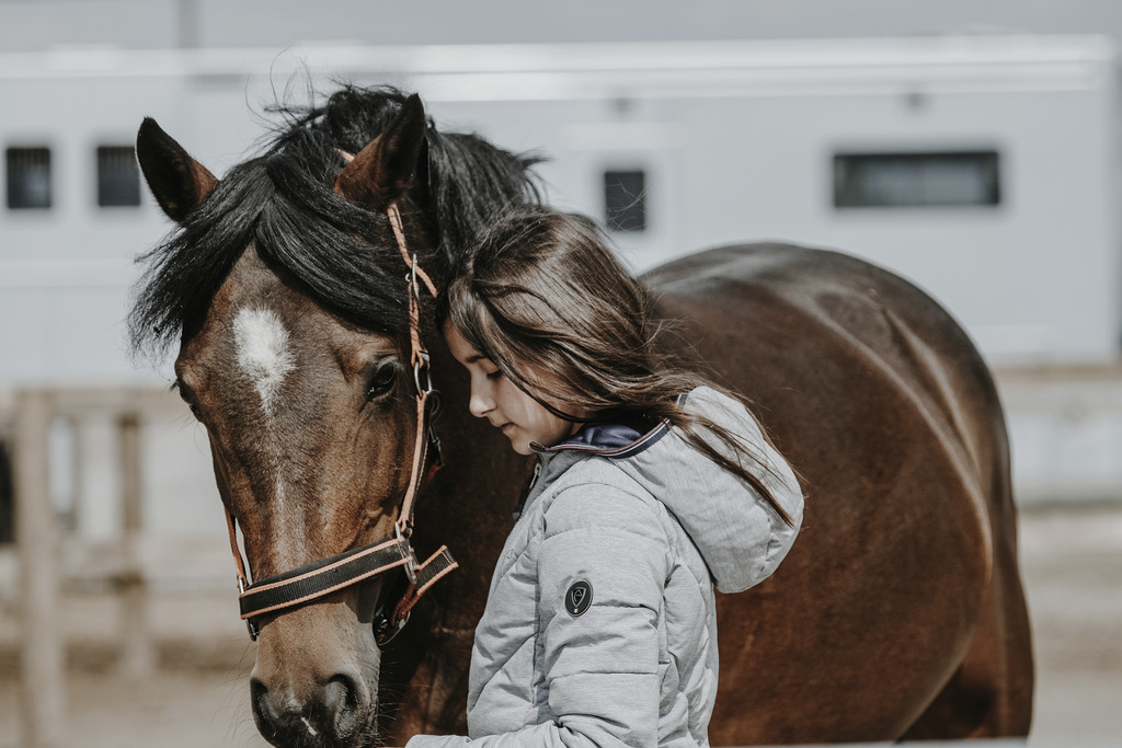 Veste matelassée EQUITHÈME "Lara" enfant