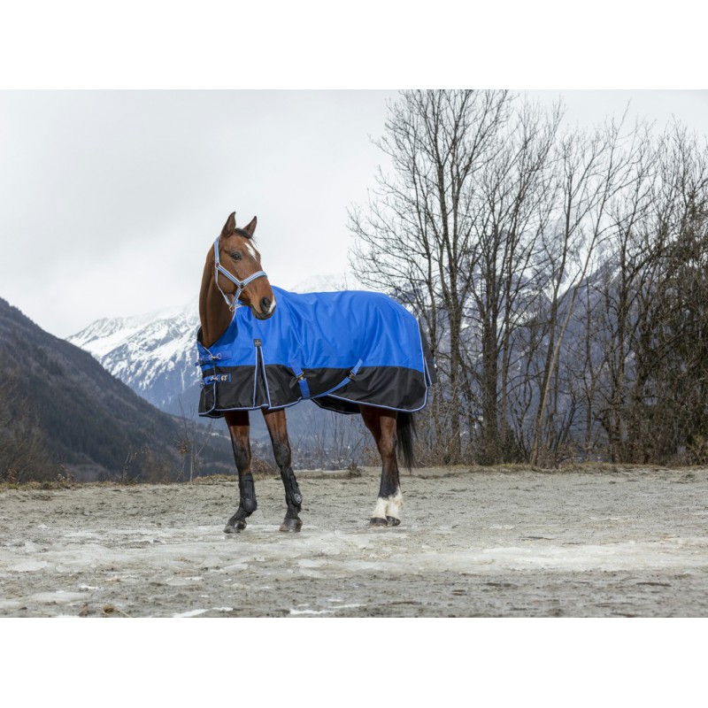 Couverture EQUITHÈME TYREX 1200D, 150g, "Aisance" High Neck