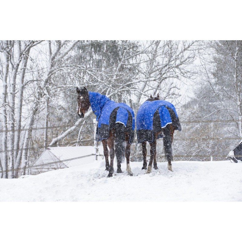 Couverture EQUITHÈME TYREX 1200D, 150g, "Aisance" High Neck