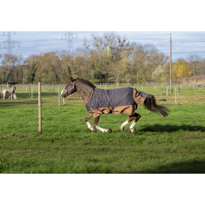 Couverture EQUITHÈME TYREX 600D, 0g, "Aisance"