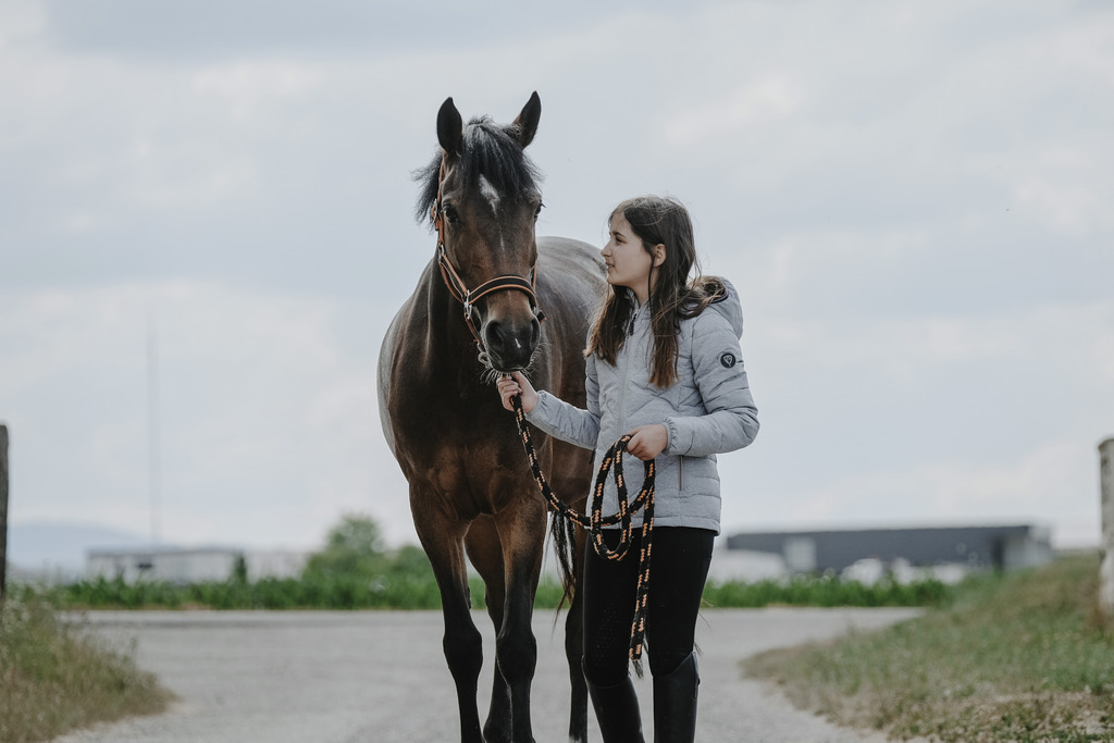 Veste matelassée EQUITHÈME "Lara" enfant