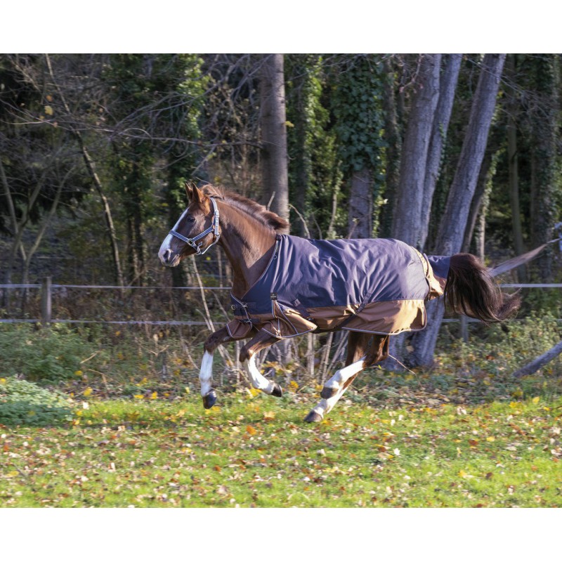 Couverture EQUITHÈME TYREX 600D, 0g, "Aisance"