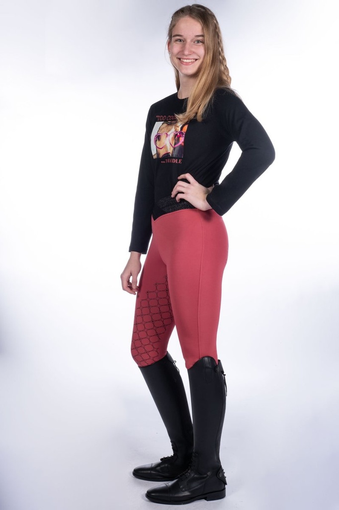 Polo à manches longues -Ruby F - Noir (4)