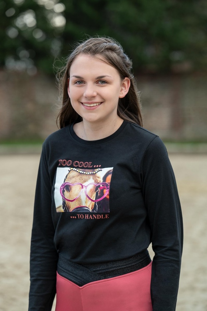 Polo à manches longues -Ruby F - Noir (12)