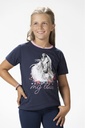 T-Shirt -Horse Spirit- - Bleu foncé (2)
