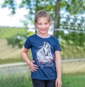 T-Shirt -Horse Spirit- - Bleu foncé (4)