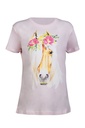 T-Shirt enfants -Flower Horse- - Rose