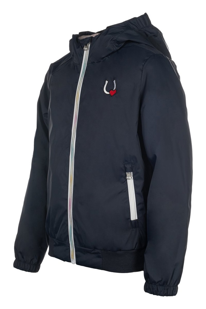 Blouson -Mika- - Bleu foncé (2)