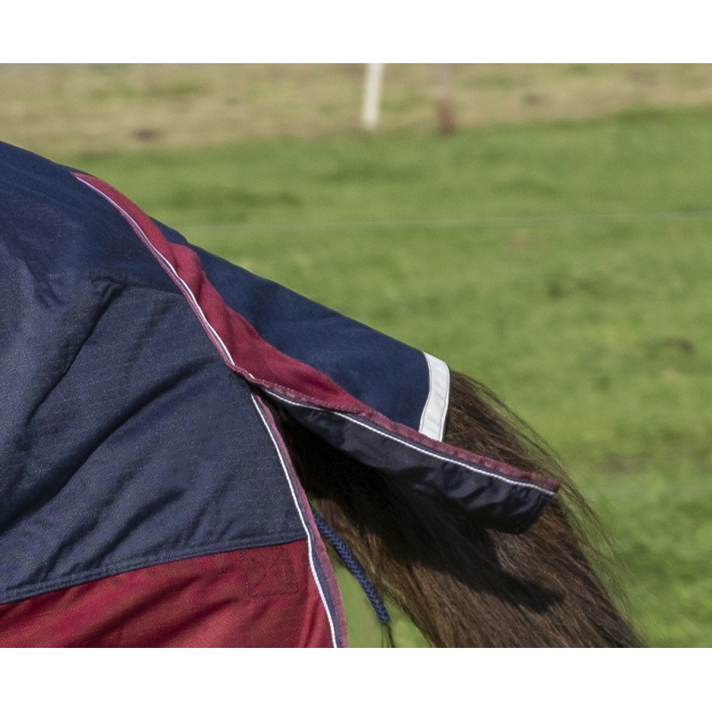 Couverture EQUITHÈME "TYREX 1200 D", 0g, High Neck