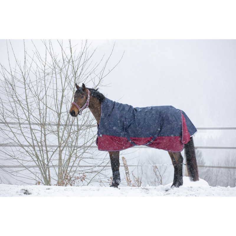 Couverture EQUITHÈME "TYREX 1200 D", 150g, High Neck