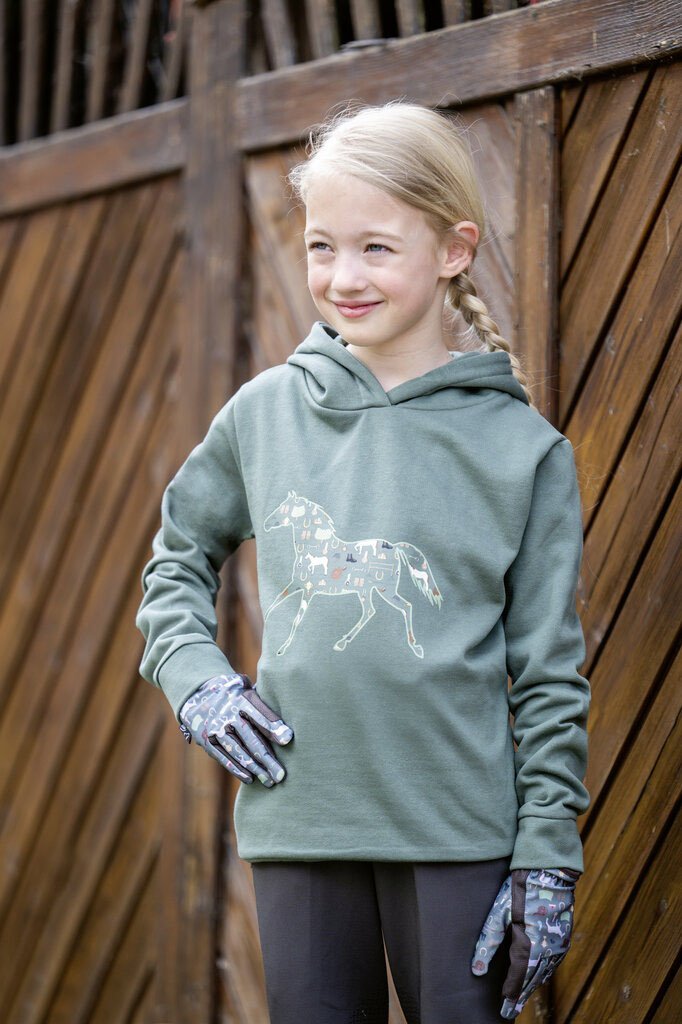 Hoody -Judy- - Vert foncé (4)