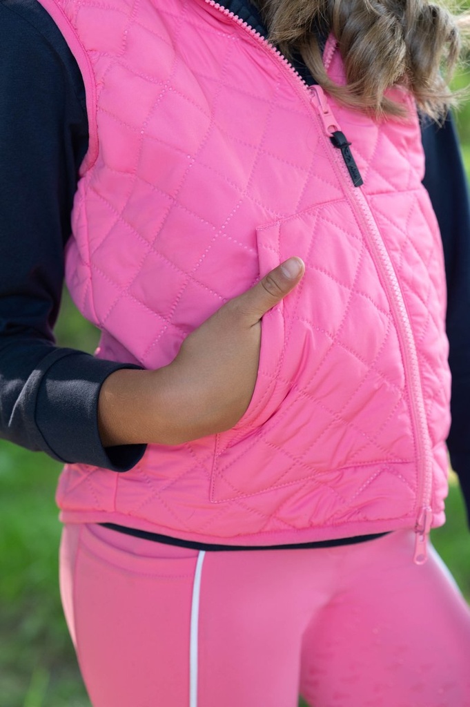 Gilet réversible -Maui- - Fuchia/marine (16)