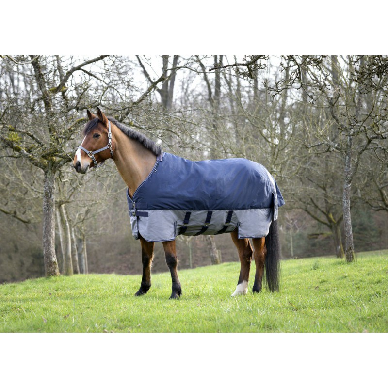 Couverture EQUITHÈME "TYREX 600 D", 0g, Belly belt