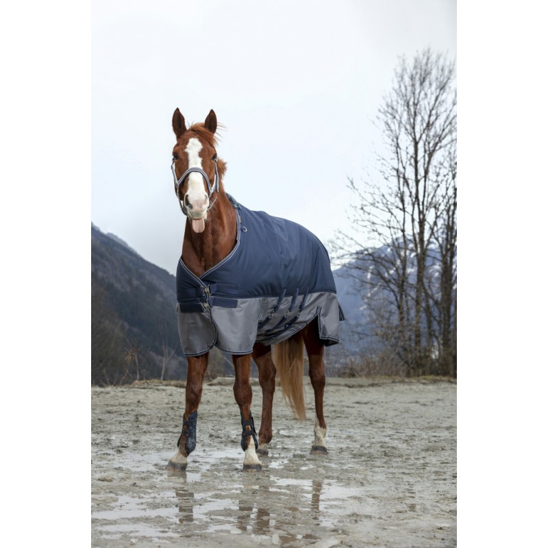 Couverture EQUITHÈME "TYREX 600 D", 0g, Belly belt