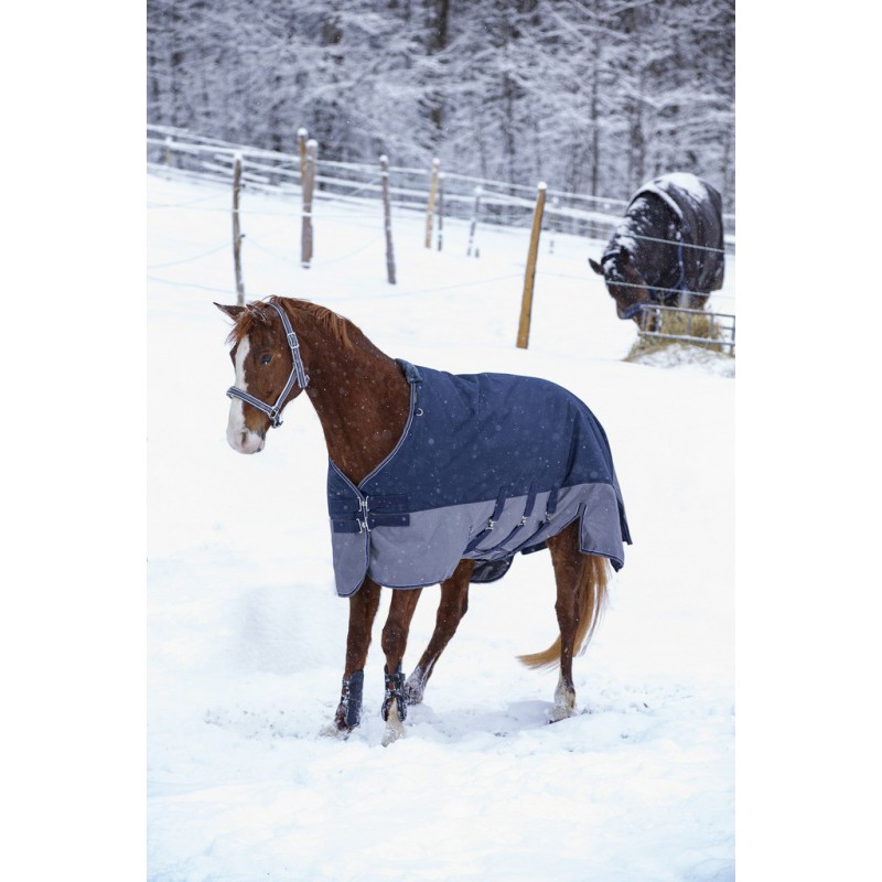 Couverture EQUITHÈME "TYREX 600 D", 0g, Belly belt