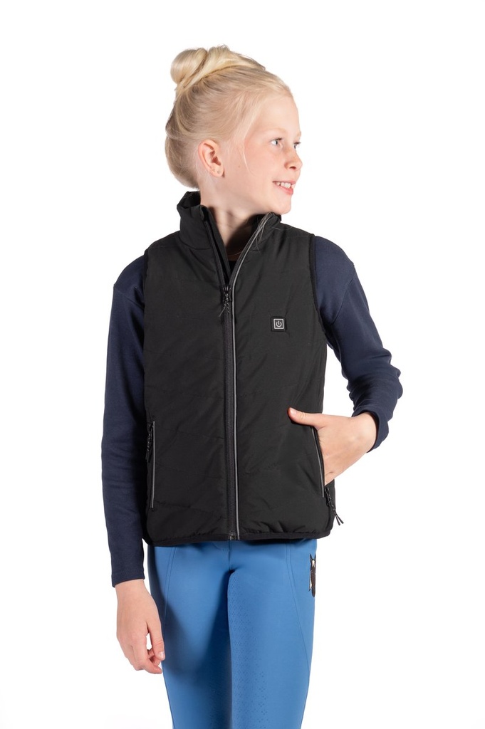 Gilet chauffant pour enfants - - Noir (2)