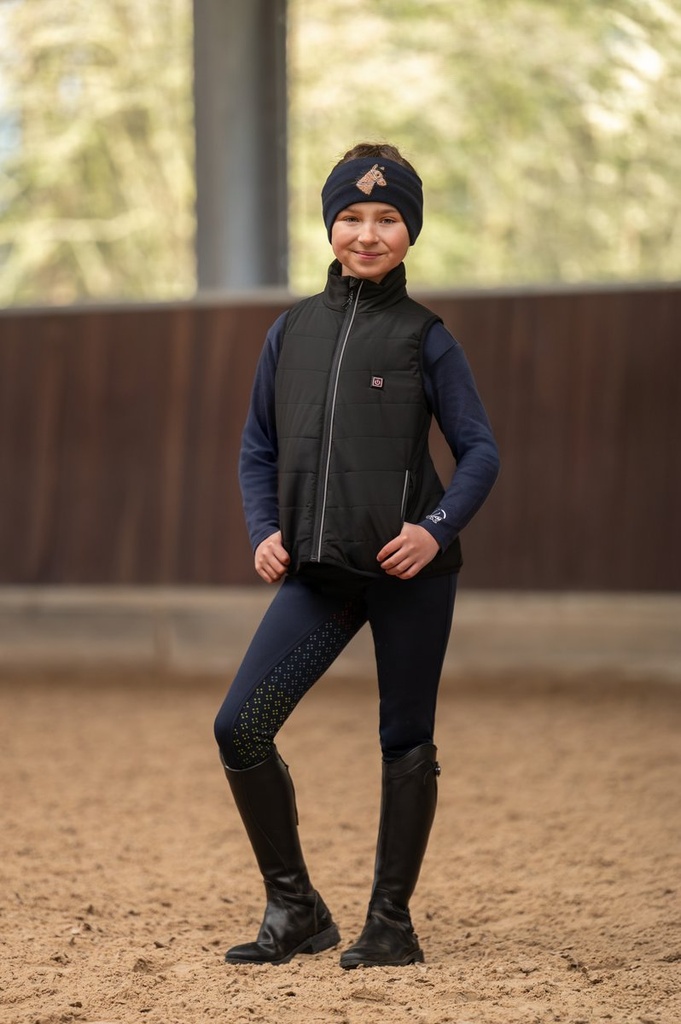Gilet chauffant pour enfants - - Noir (11)