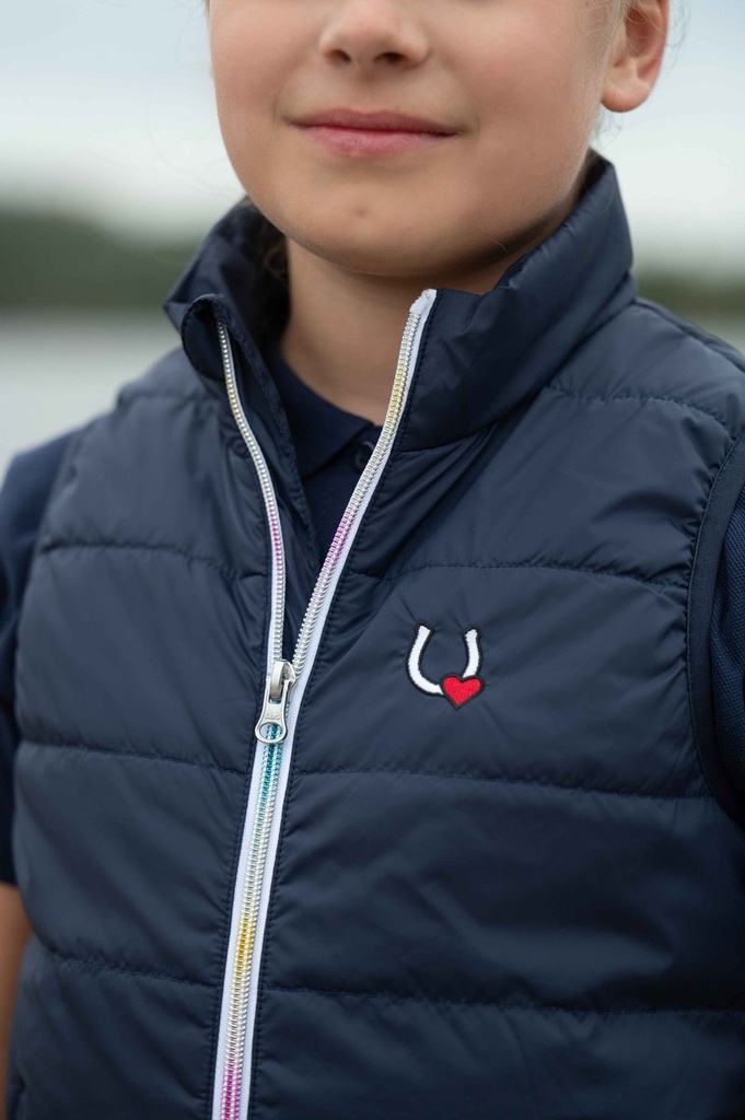 Gilet -Mika- - Bleu foncé (6)