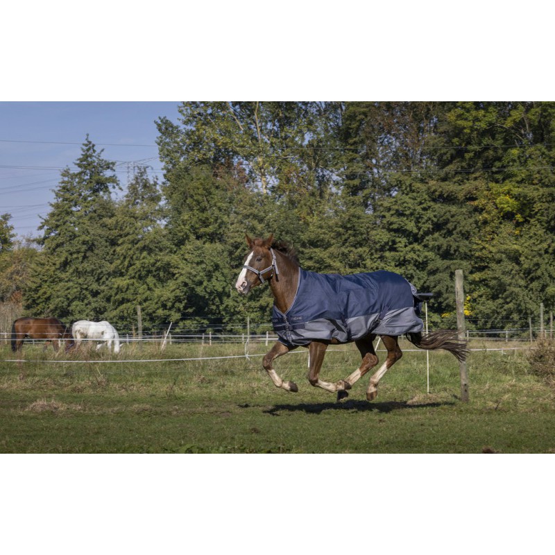Couverture EQUITHÈME "TYREX 600 D", 300g High Neck