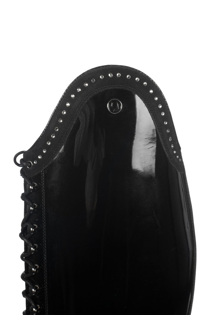 Bottes -Amalfi Lack- longueur/ - Noir (3)