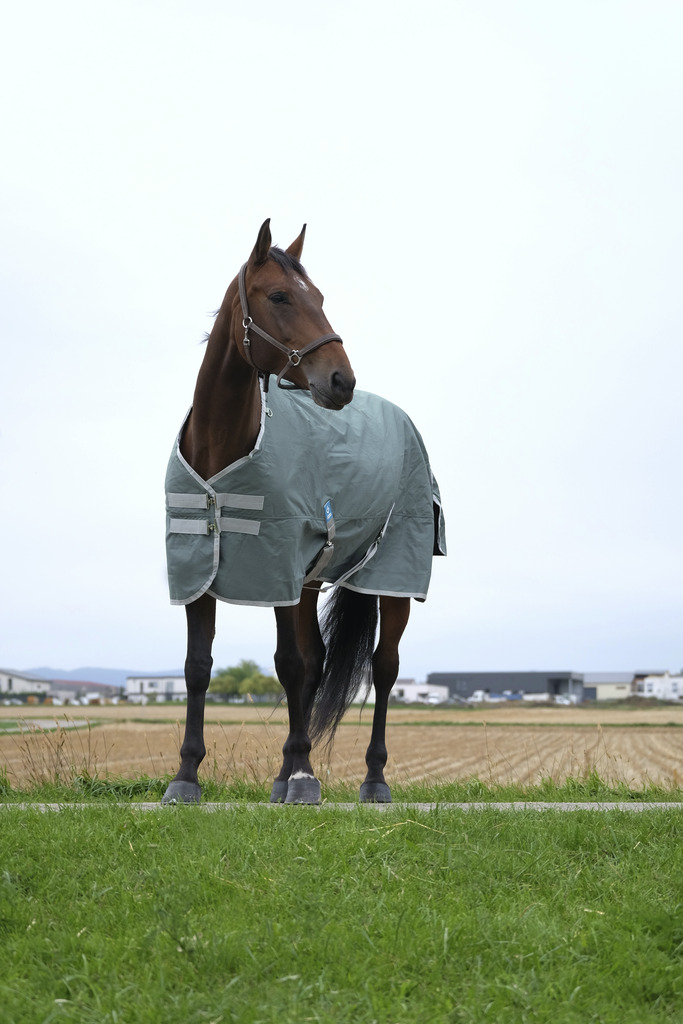 Couverture EQUITHÈME "TYREX 600D", 150G, recyclée