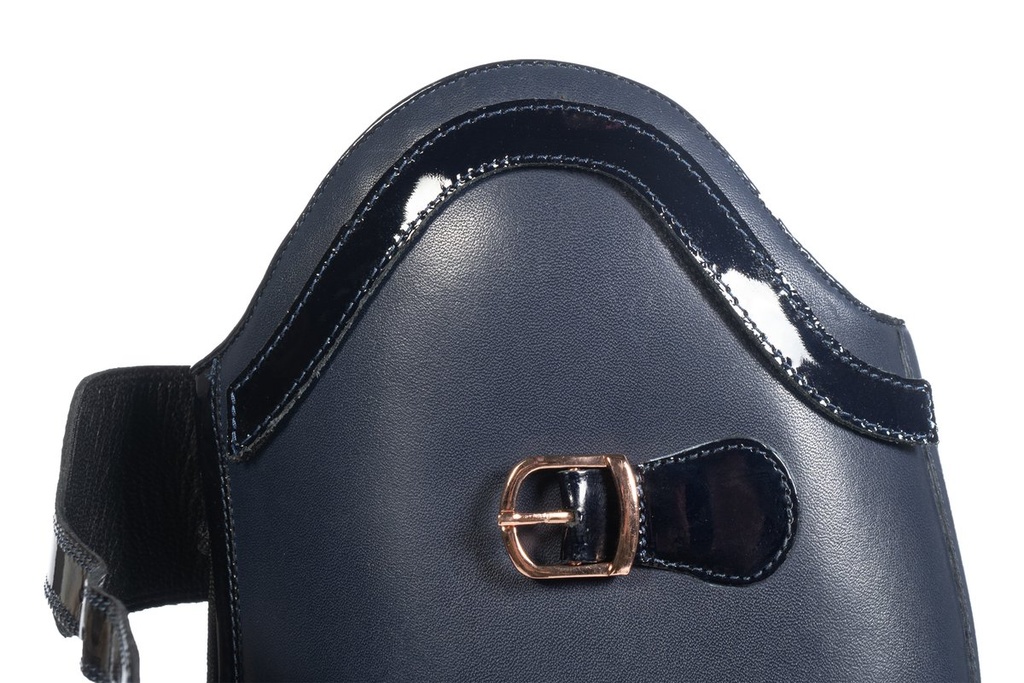 Bottes -Trinity- longueur/larg - Bleu foncé (4)