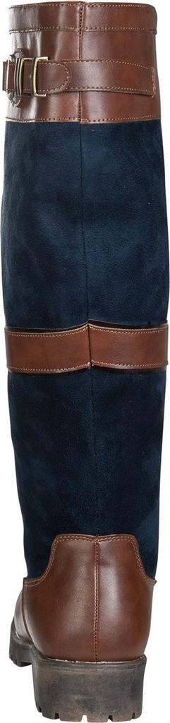 Bottes hiver -Meghan- - Bleu foncé/brun (6)