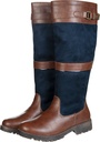 Bottes hiver -Meghan- - Bleu foncé/brun (7)
