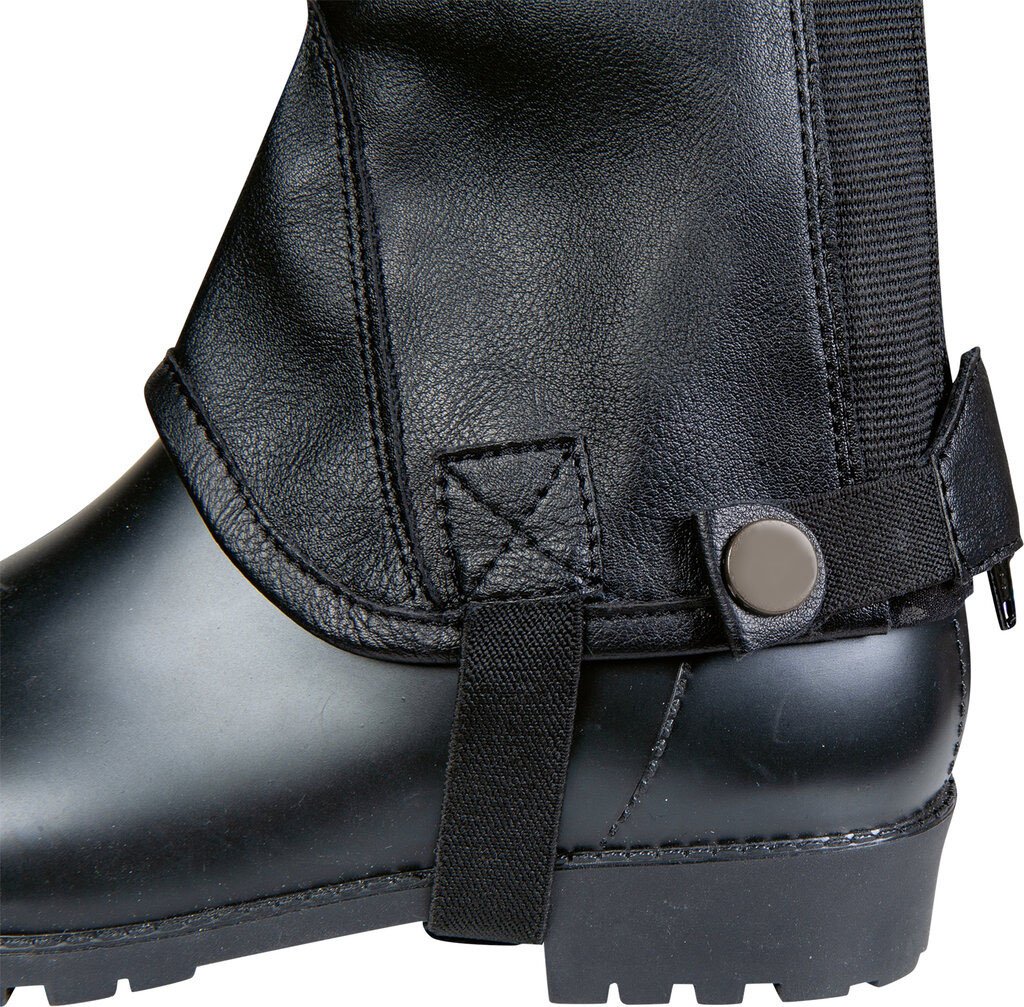 Mini Chaps -Elastic Plain- - Noir (2)