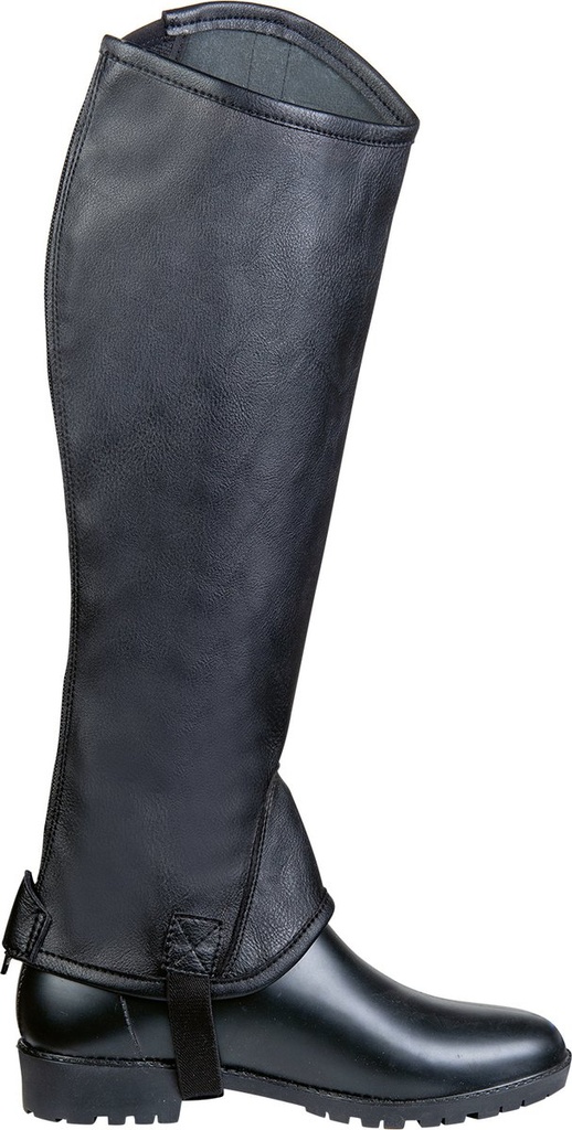 Mini Chaps -Elastic Plain- - Noir (3)