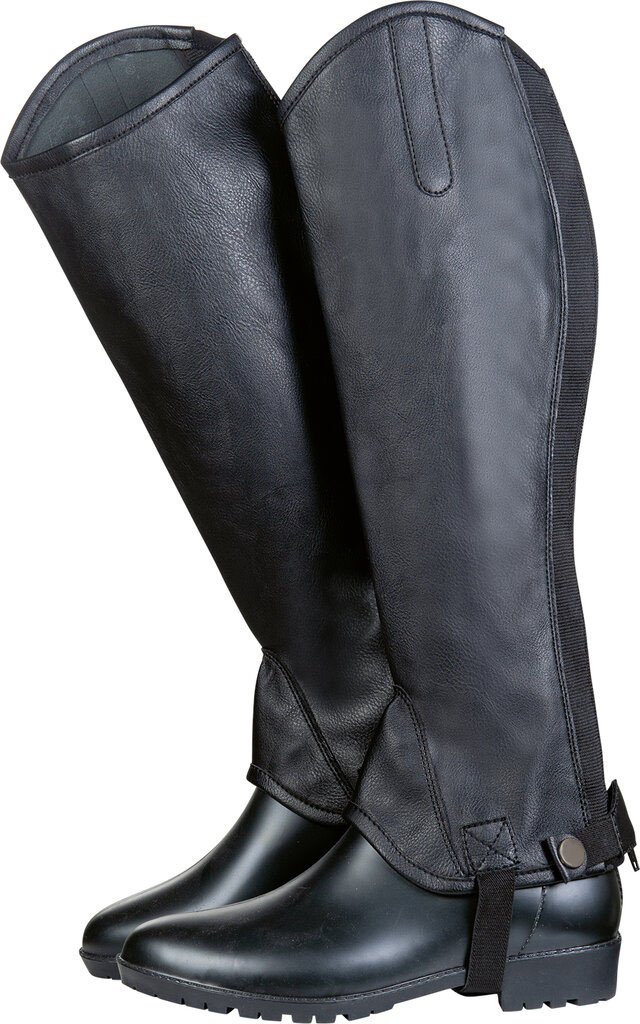 Mini Chaps -Elastic Plain- - Noir (4)