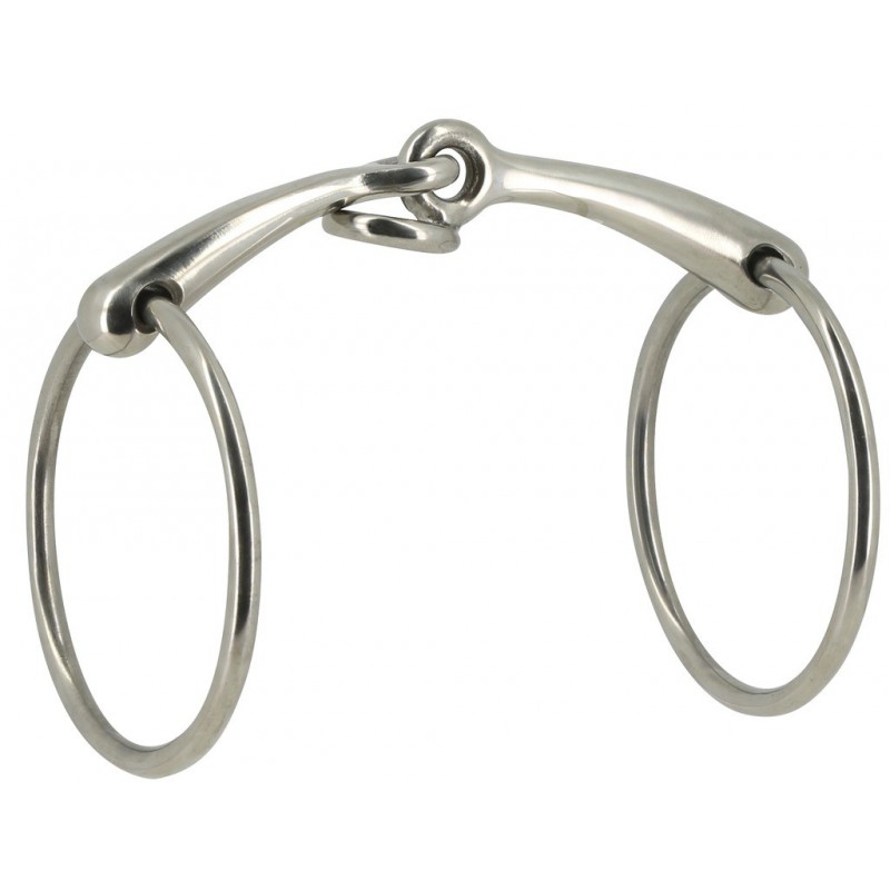 Mors 2 anneaux METALAB inox, arrêt