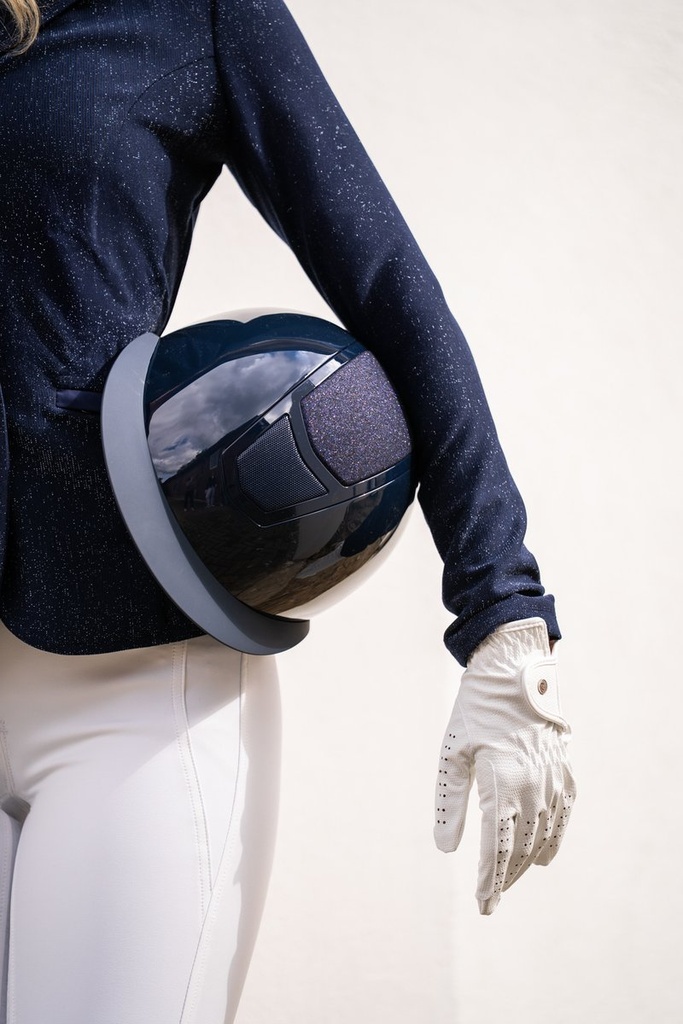 Casque -Shiny Diamond- - Bleu foncé (4)