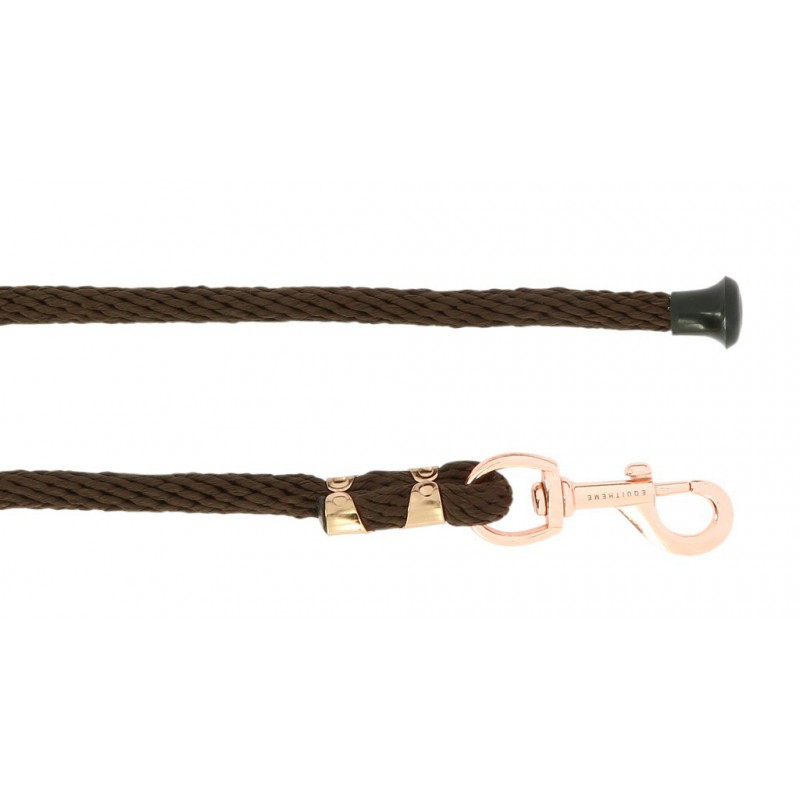 Longe d'attache EQUITHÈME "Soft rose gold"