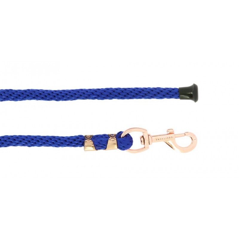 Longe d'attache EQUITHÈME "Soft rose gold"
