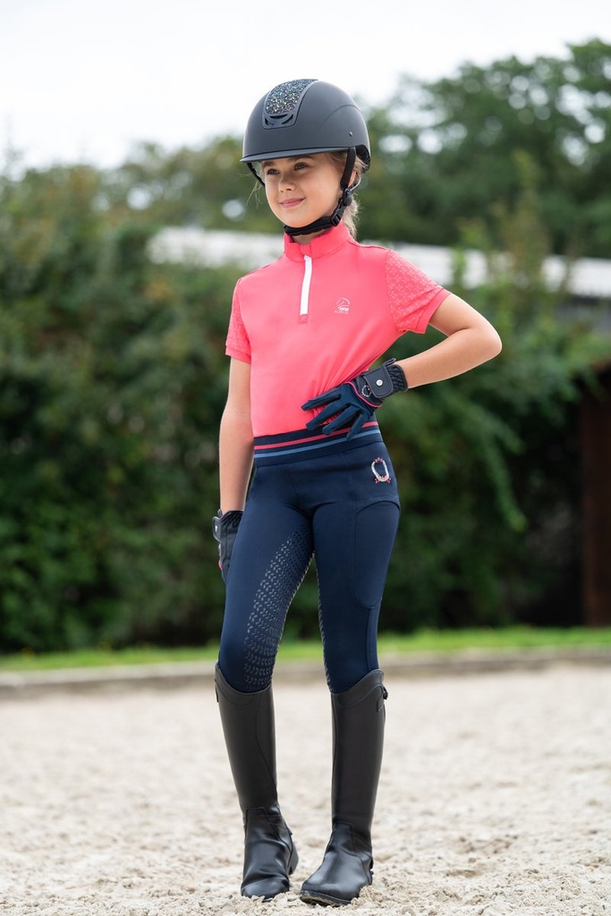 Gants enfants -Aymee- - Bleu foncé (2)