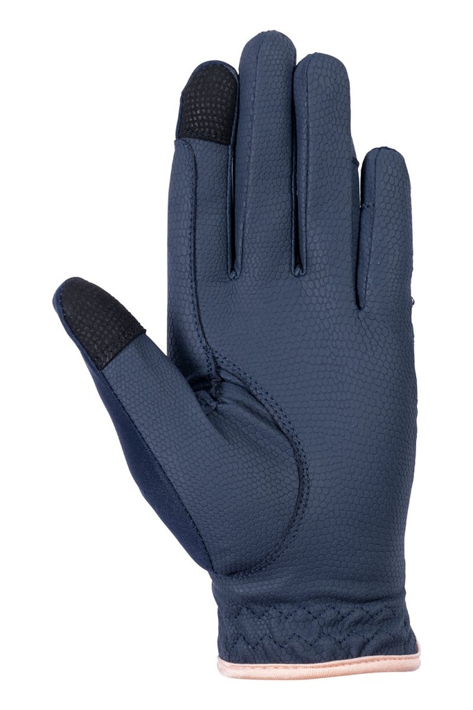 Gants -Rosegold Glamour- Style - Bleu foncé (2)