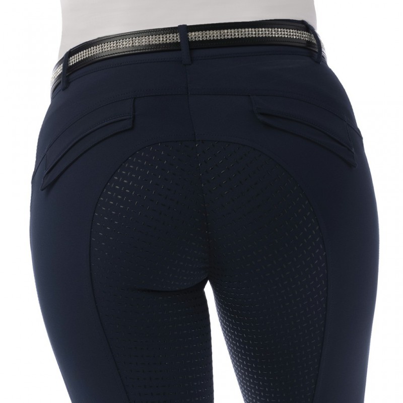 Pantalon EQUITHÈME "Micro", fond silicone - Enfant