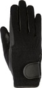 Gants d'hiver en cuir synthéti - Noir