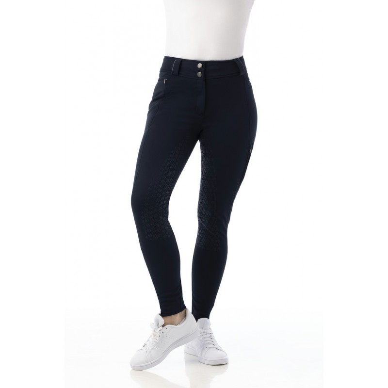 Pantalon softshell EQUITHÈME "Kitzbuhl", fond silicone