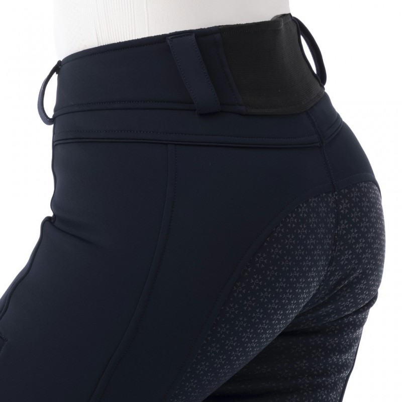 Pantalon softshell EQUITHÈME "Kitzbuhl", fond silicone