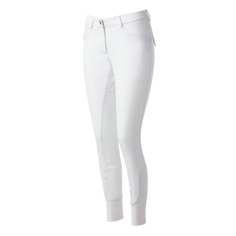 Pantalon EQUITHÈME "Micro", fond silicone - Femme