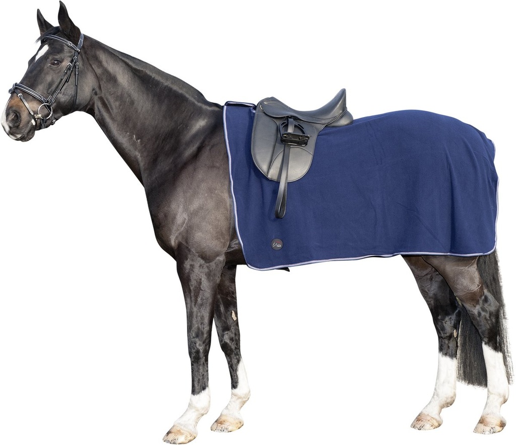 Couvre reins polaire avec Velc - Bleu (2)