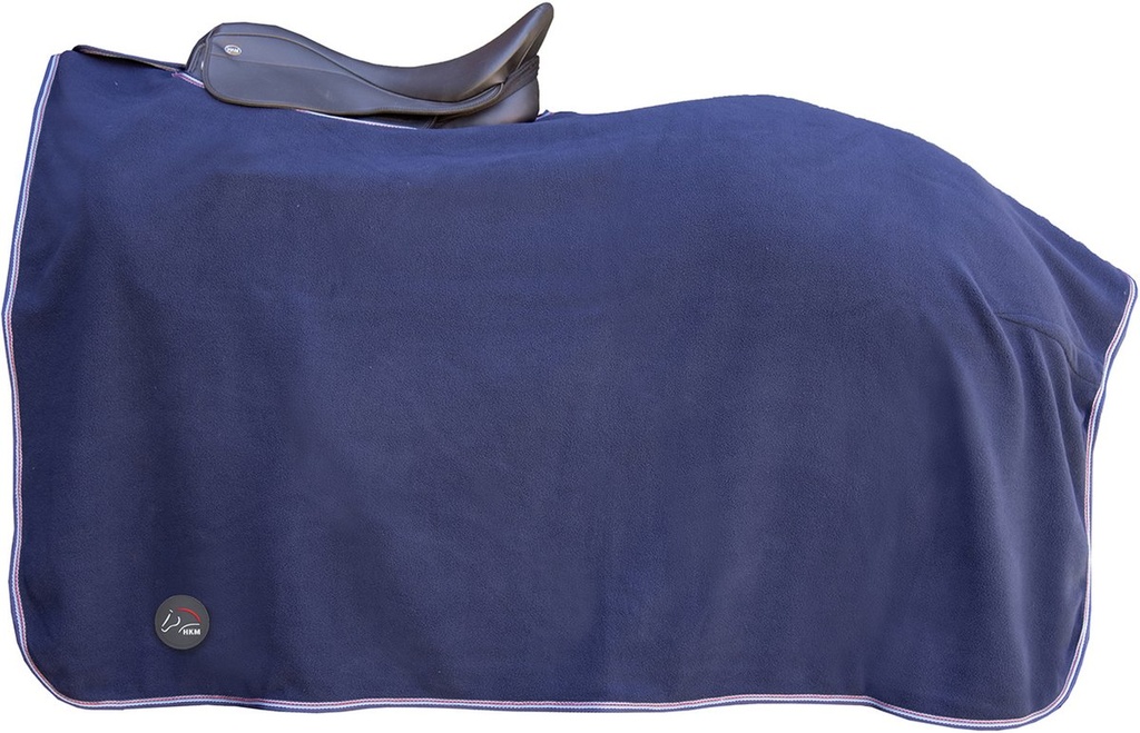 Couvre reins polaire avec Velc - Bleu (3)