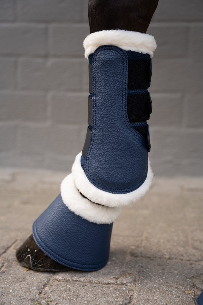 Guêtres -Comfort Premium Mesh- - Bleu foncé (4)