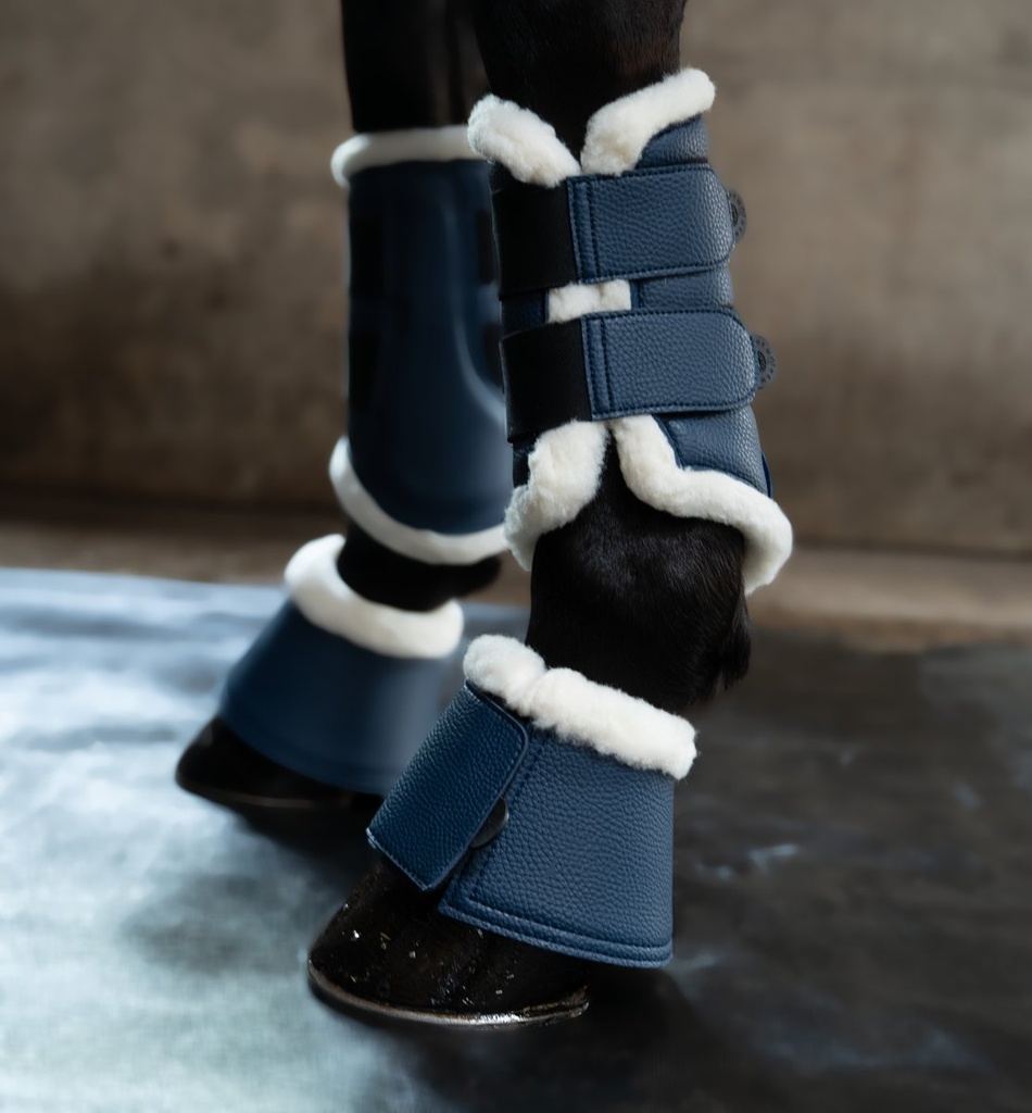 Guêtres -Comfort Premium Fur I - Bleu foncé (6)