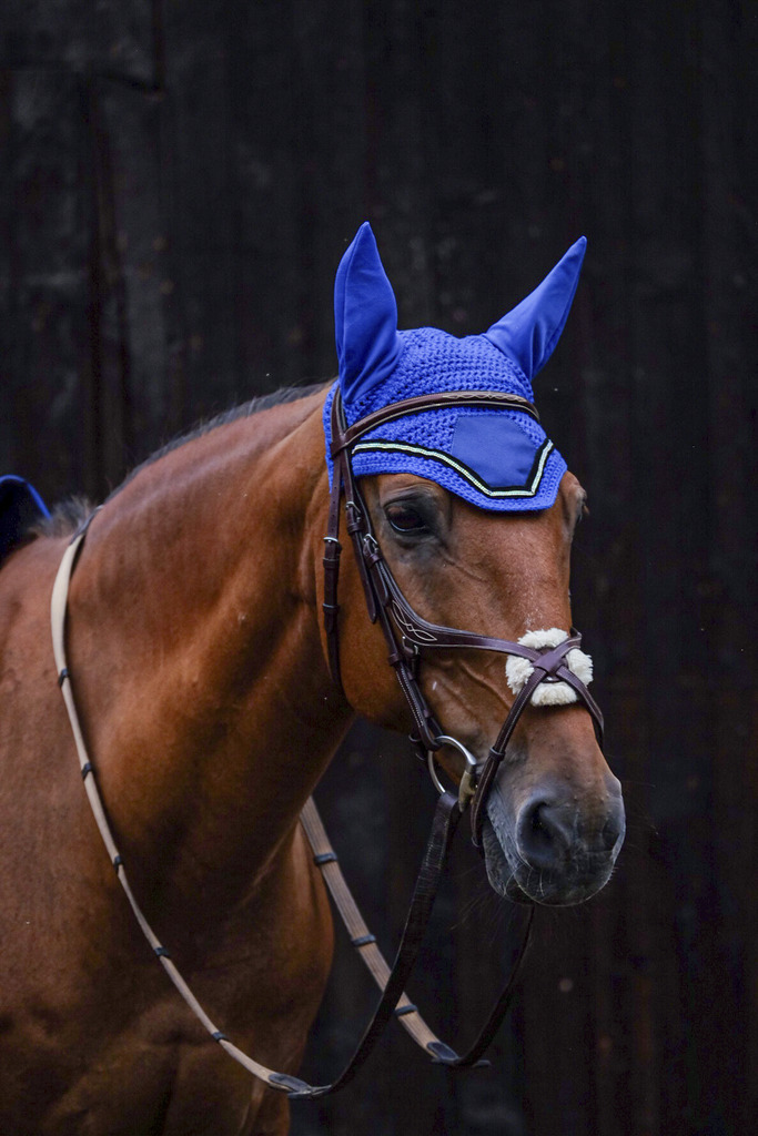 Bonnet chasse mouche EQUITHEME "Domino"