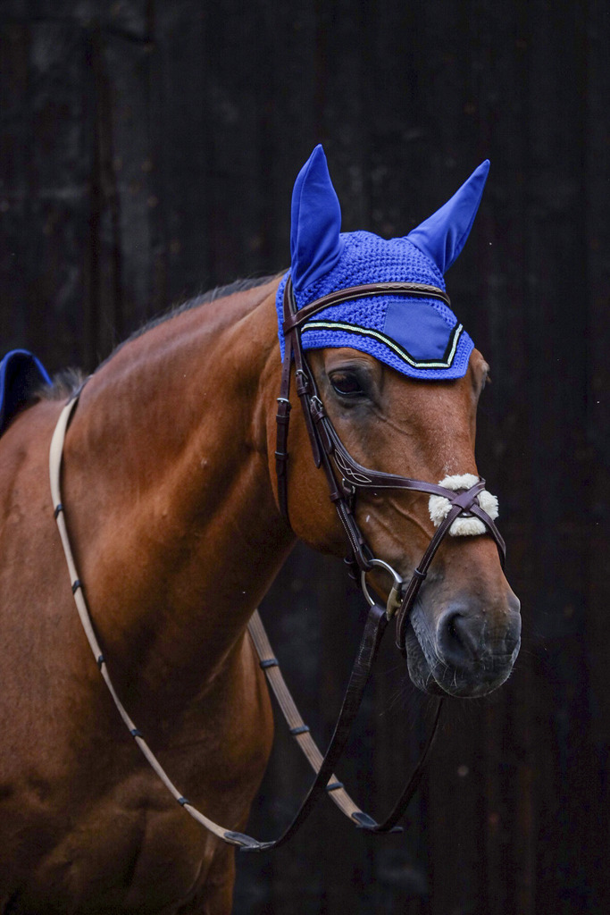 Bonnet chasse mouche EQUITHEME "Domino"